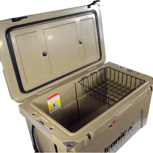 ボンキュート Iconic Accessories 810-1050 50QT Cooler Box with Aluminum T-Track